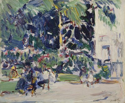 The Luxembourg Gardens, Paris by Samuel John Peploe